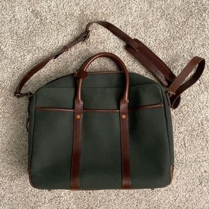 Satchel & Page aviator waxed leather bag.  Retails for $365